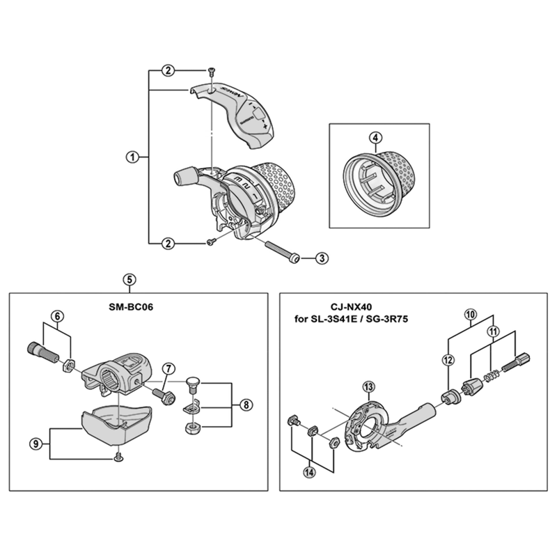 Balfes Bikes Shimano Nexus SL-3S41E cover and fixing screw | Free postage over £30, £10 off first order, price match & 0% finance.