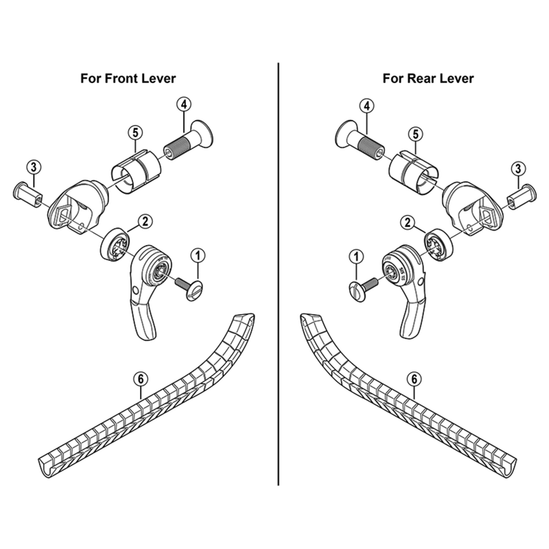 Balfes Bikes Shimano Dura Ace SL-BS79 lever fixing screw - M5 x 19 mm rear | Free postage over £30, £10 off first order, price match & 0% finance.