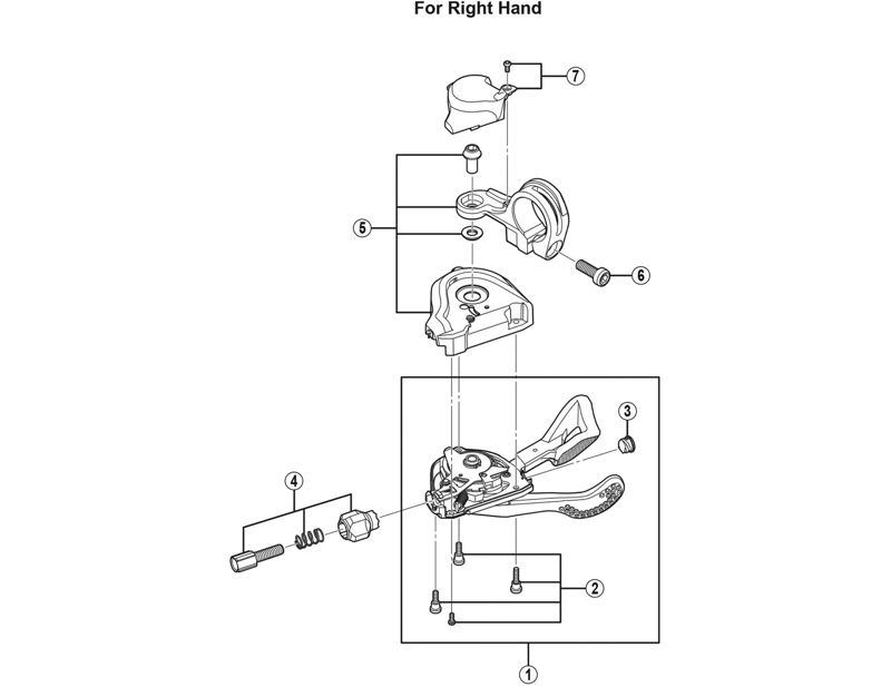 Balfes Bikes Shimano saint SL-M820 base cap and bolt | Free postage over £30, £10 off first order, price match & 0% finance.