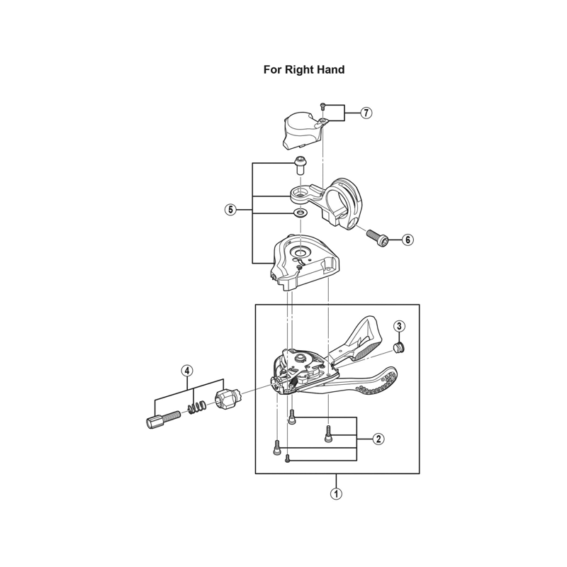 Balfes Bikes Shimano saint SL-M820 base cap and bolt | Free postage over £30, £10 off first order, price match & 0% finance.