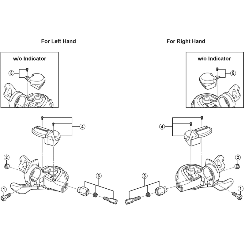 Balfes Bikes Shimano SLX SL-M670 left hand base cap and bolt | Free postage over £30, £10 off first order, price match & 0% finance.