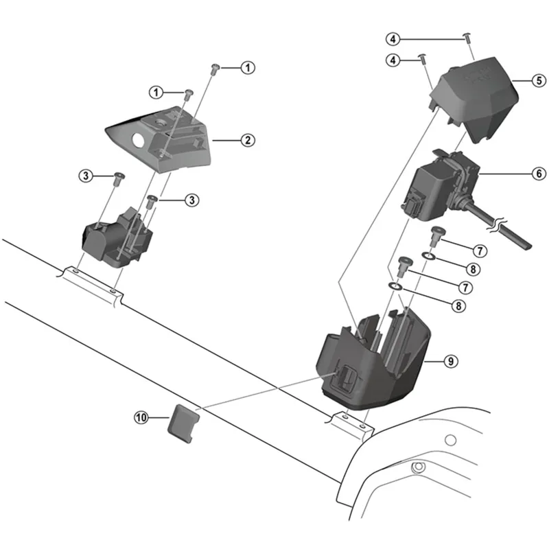 Shimano BM-E6010 harness assembly-1