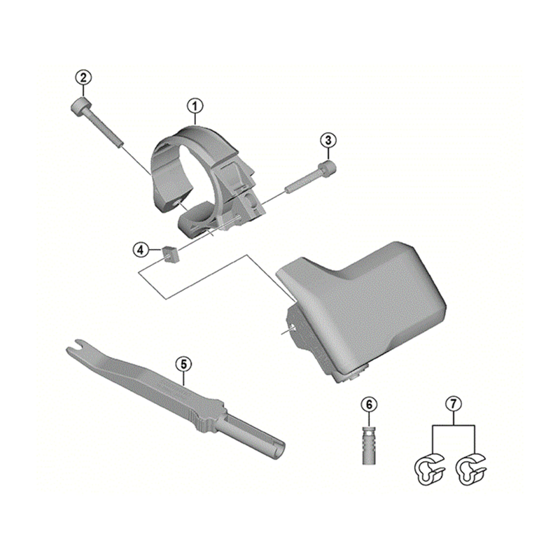 Balfes Bikes Shimano SC-MT800 stay A - 31.8 mm | Free postage over £30, £10 off first order, price match & 0% finance.