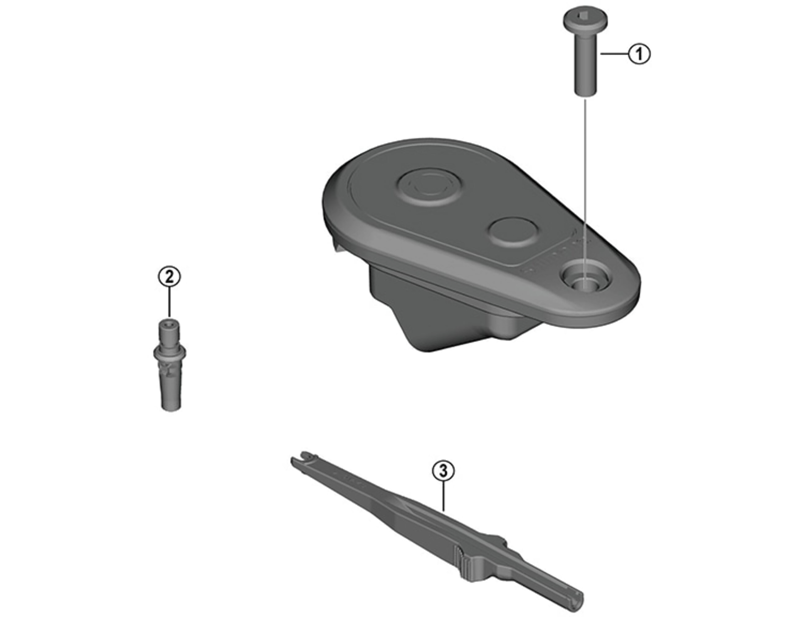 Balfes Bikes Shimano EW-SW100 fix bolt -M3 | Free postage over £30, £10 off first order, price match & 0% finance.