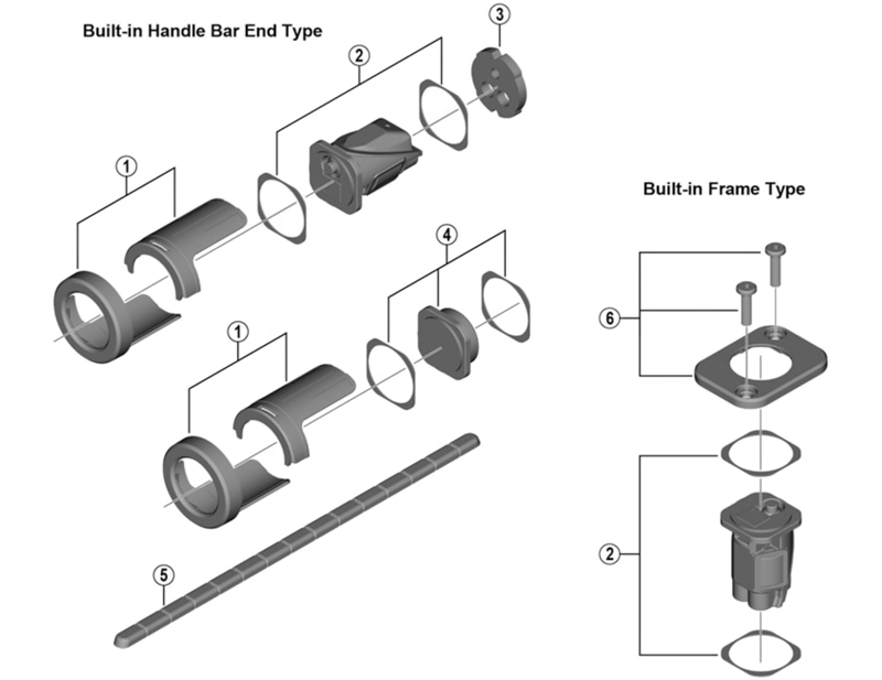 Balfes Bikes Shimano EW-RS910 wire holder | Free postage over £30, £10 off first order, price match & 0% finance.