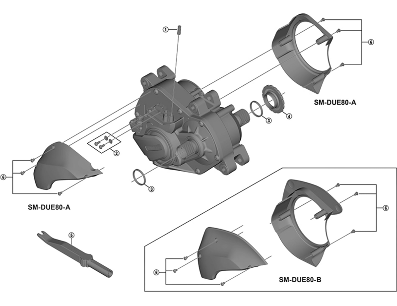 Balfes Bikes Shimano DU-E8000 spacer spindle | Free postage over £30, £10 off first order, price match & 0% finance.