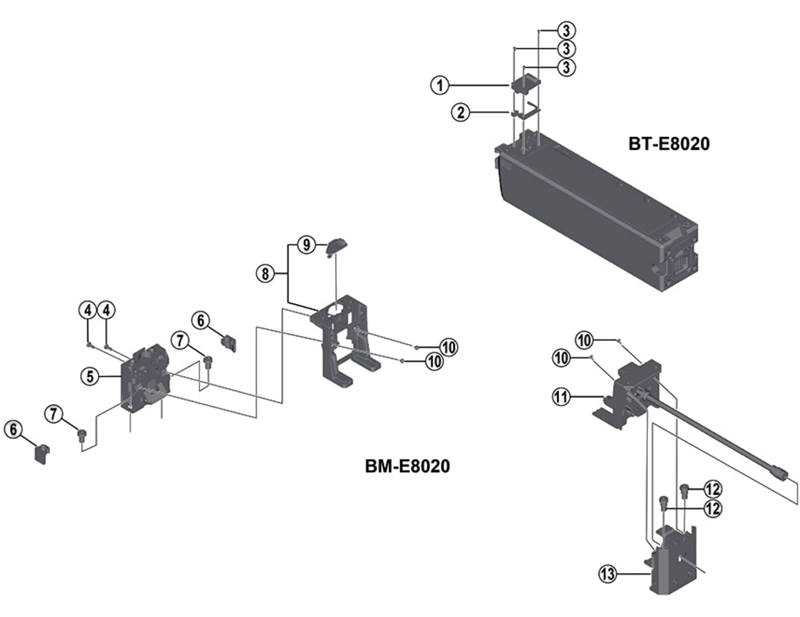 Balfes Bikes Shimano BM-E8020 ratchet assembly | Free postage over £30, £10 off first order, price match & 0% finance.