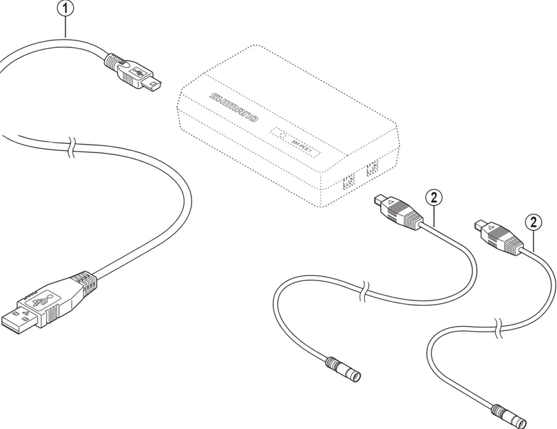 Balfes Bikes Shimano Simano SMPCE1 USB Cable | Free postage over £30, £10 off first order, price match & 0% finance.