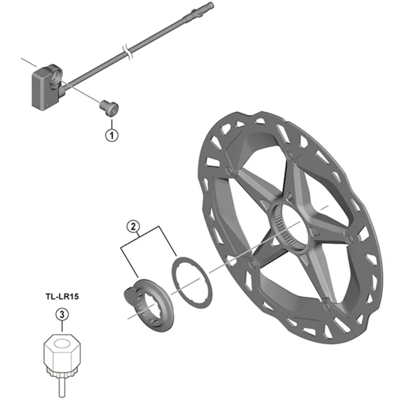 Shimano EW-SS302 M4 screw-1