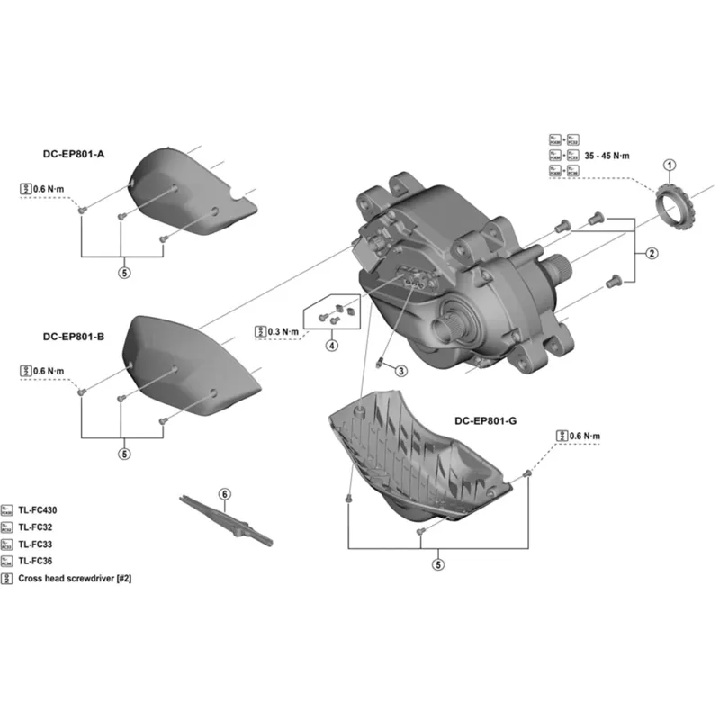 Shimano DU-EP801 lock ring-1