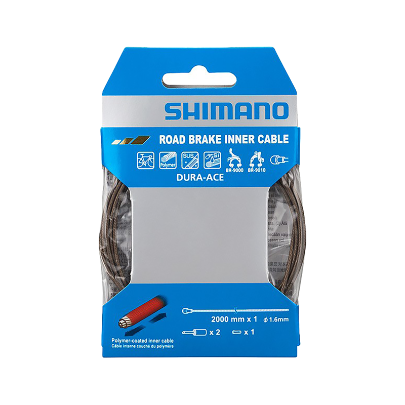 Balfes Bikes Shimano Dura-Ace Road Polymer coated brake inner 1.6mm x 2000mm | Free postage over £30, £10 off first order, price match & 0% finance.