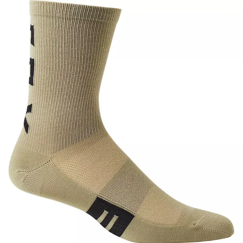 Fox Racing 6in Flexair Merino Socks in Bark