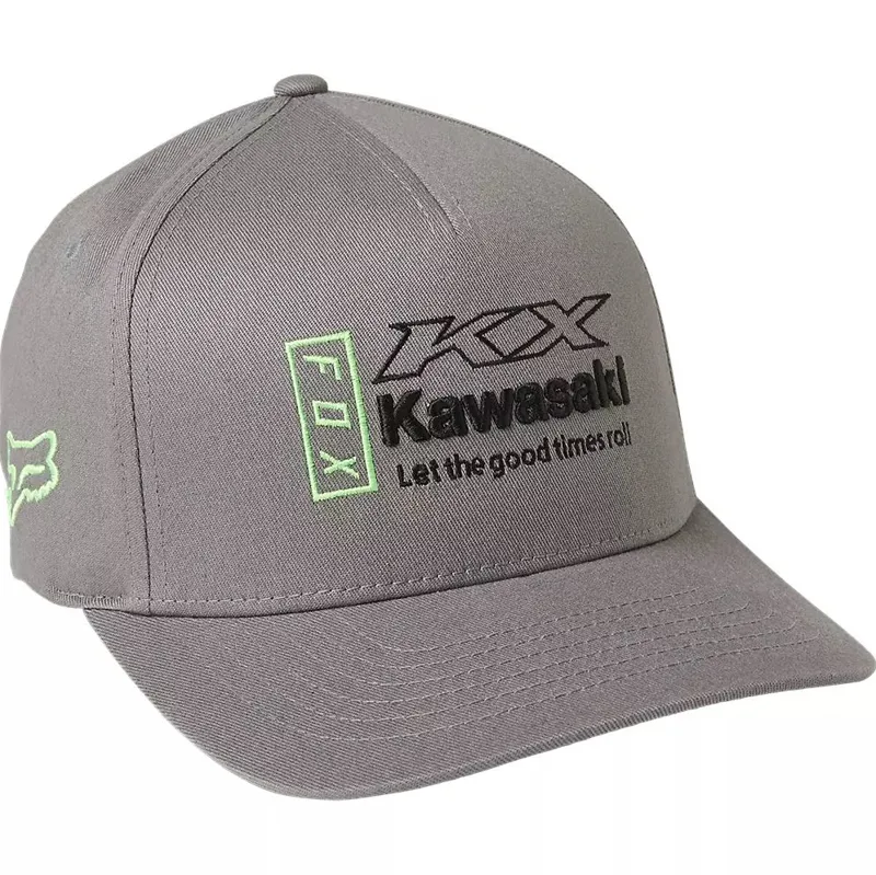Fox Racing Kawi Flexfit Hat in Grey