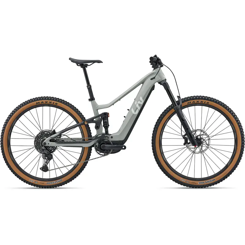 Balfes Bikes Liv Embolden E+ 2 Electric Full Suspension Mountain Bike 2026 in Slate Gray/ Black | Free postage over £30, £10 off first order, price match & 0% finance.