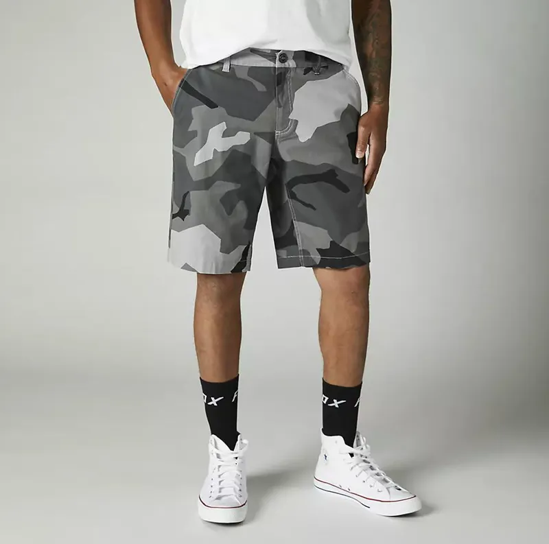 Fox Racing Essex Camo 2.0 Shorts in Camo Black