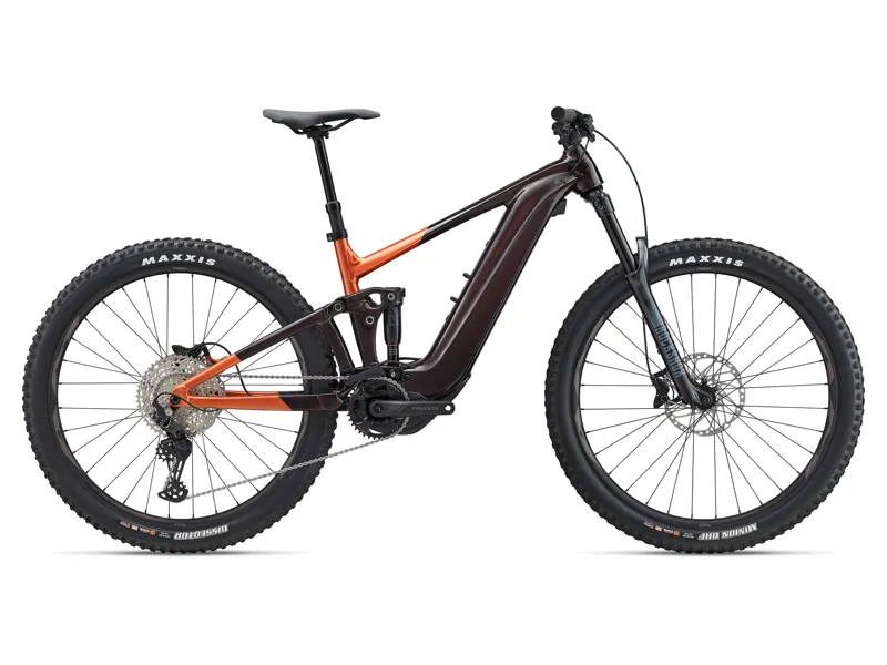 Giant Trance X E+ 3 Full Suspension Electric Mountain Bike 2024 in Cordovan