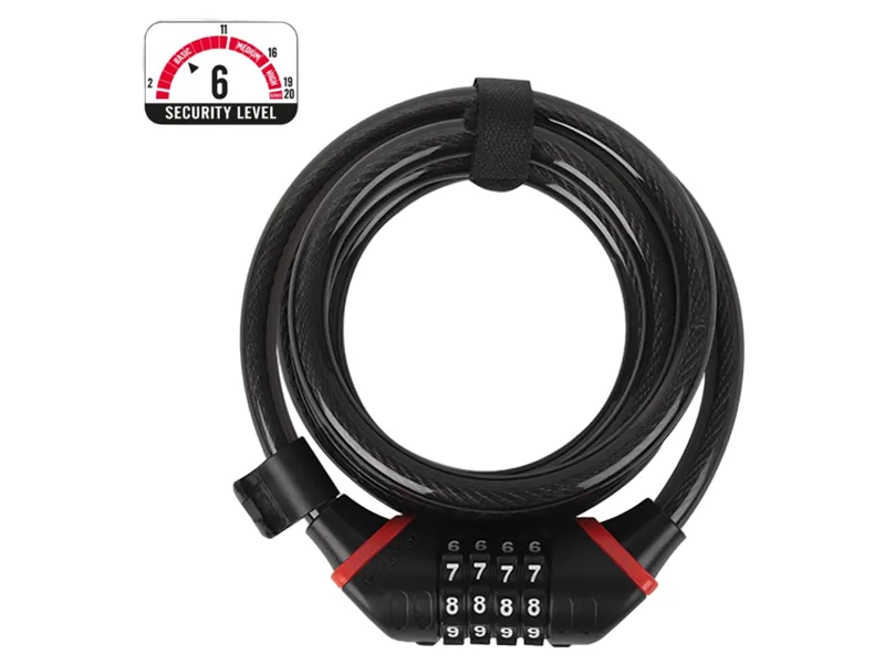 Zefal K-TRAZ C6 Code Cable Lock in black