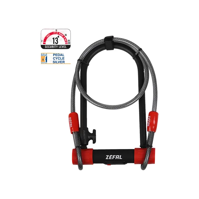 Balfes Bikes Zefal K-TRAZ U13 Cable Lock | Free postage over £30, £10 off first order, price match & 0% finance.