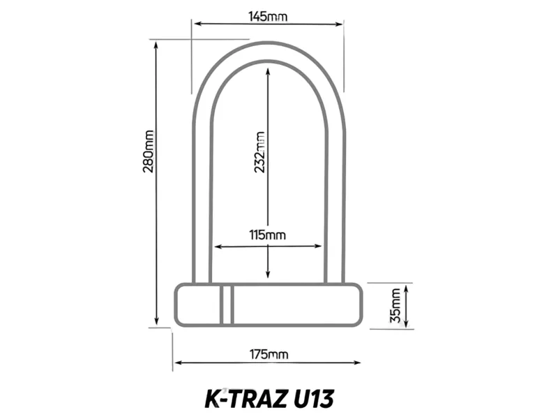 Zefal K-TRAZ U13 U-Lock-2