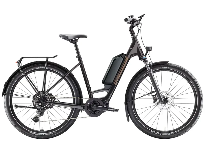 EX DISPLAY Diamant Zing Trip Core Lowstep 400wh Electric Hybrid Bike Small 2026 in Velvet Black