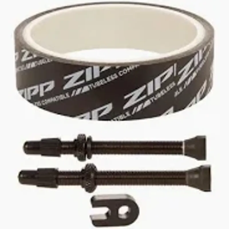 Zipp 101 XPLR Rim Strip and Tubeless Tape Kit 2021 700C in Black