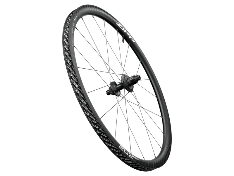 Zipp 202 NSW Carbon Tubeless Disc Rear Wheel 700C Rear 20Spokes XDR in Dark Grey Graphic-1