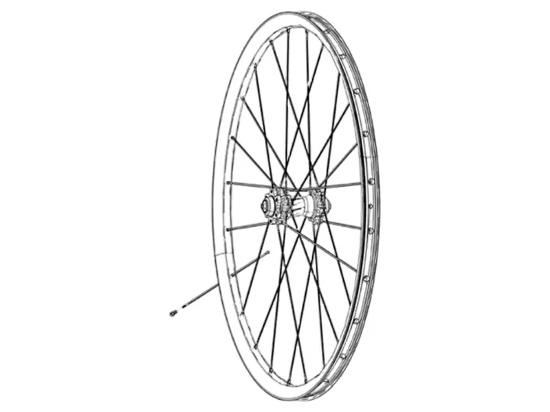 Zipp 202 Wheel Decal Set 700C No Border Zipp Logo Complete For One Wheel in Matte Black 