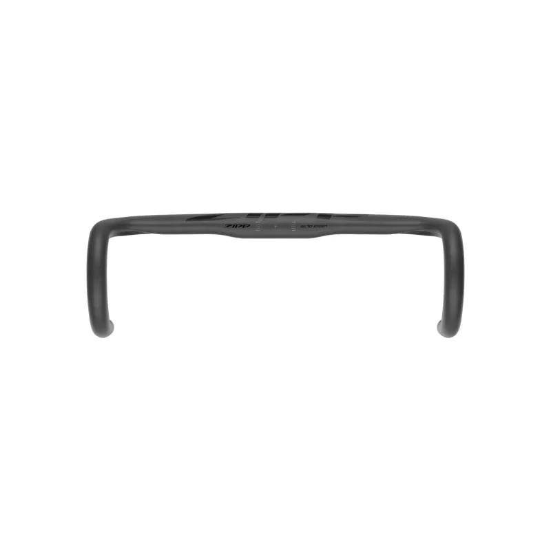 Zipp SL-70 Ergo Drop Handlebar in Natural Carbon with Matte Black Logos-2