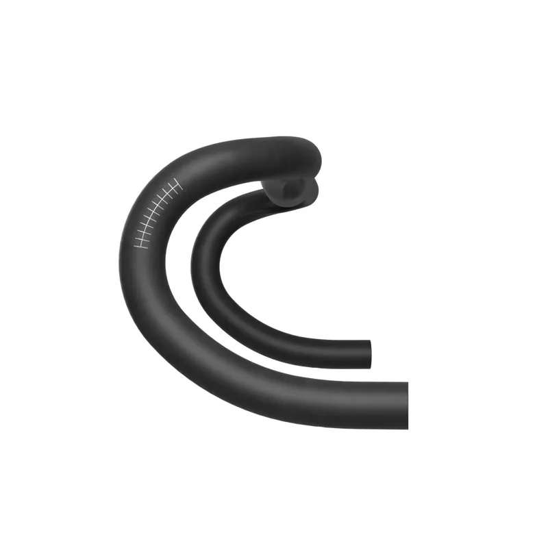 Zipp SL-70 Ergo Drop Handlebar in Natural Carbon with Matte Black Logos-3