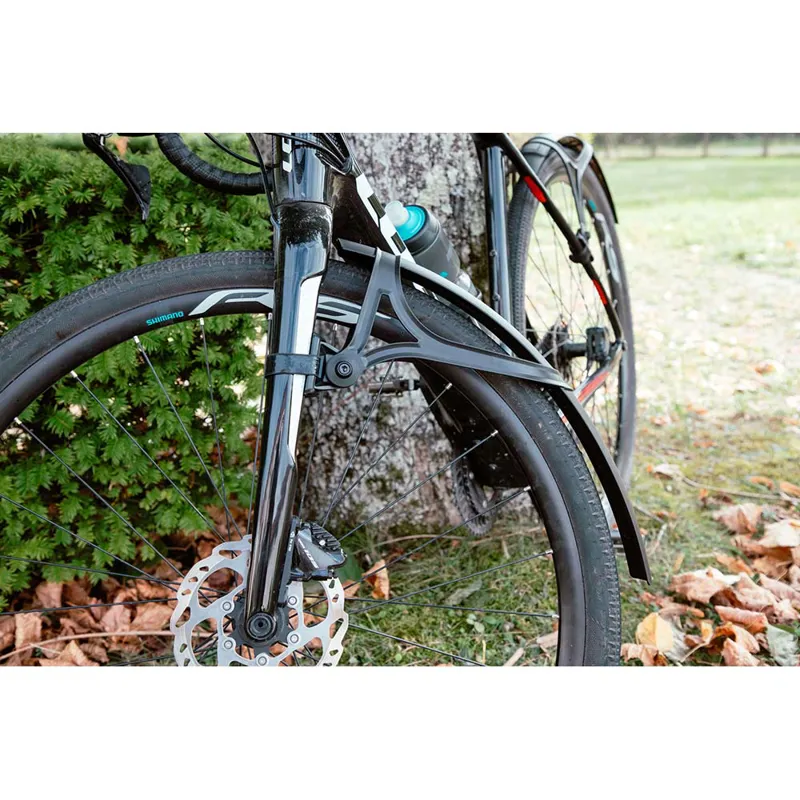 Zefal G50 Shield Gravel Mudguard Set in Black-5