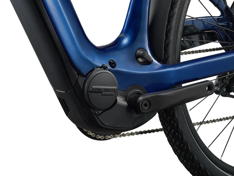 Giant Explore E+ 1 Double Diamond Electric Hybrid Bike 2026 in Metallic Navy-5