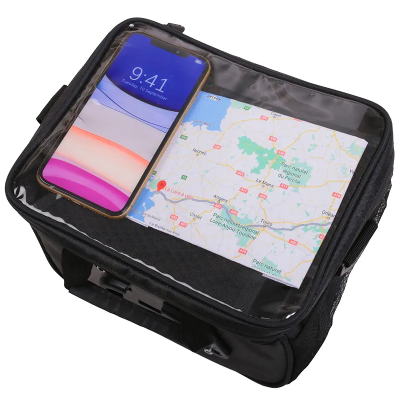 Zefal Handlebar Bag in Black-1