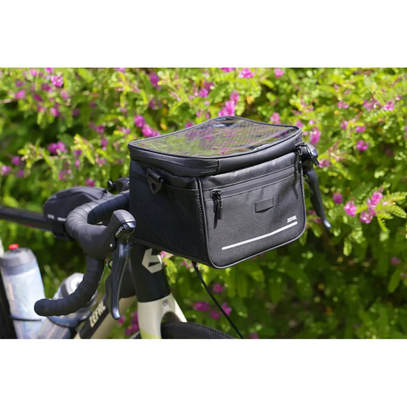 Zefal Handlebar Bag in Black-3