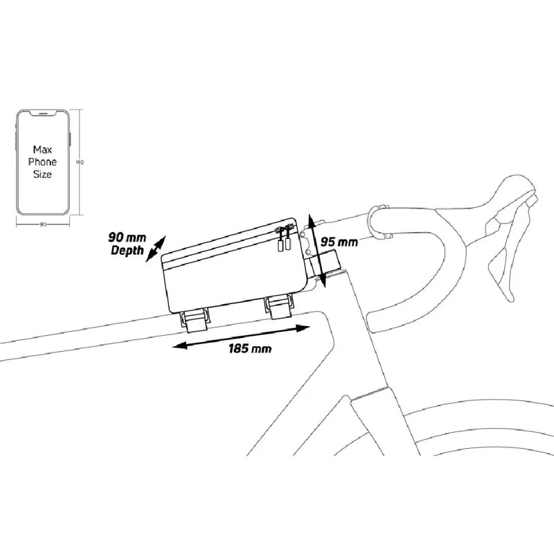Zefal Console Pack T1 in Black-3