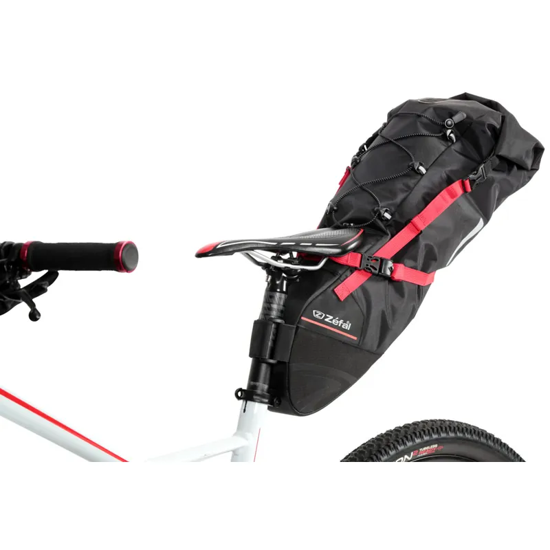 Zefal Z Adventure R17 Saddle Bag in Black/Red-1
