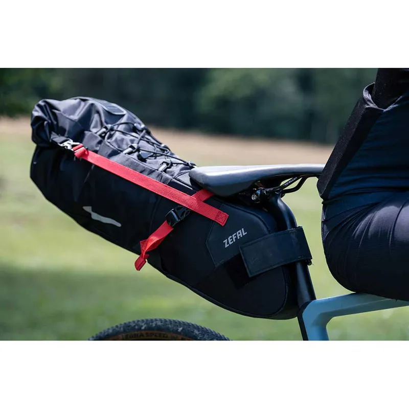 Zefal Z Adventure R17 Saddle Bag in Black/Red-2