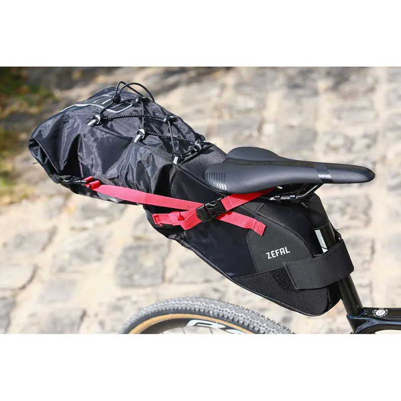 Zefal Z Adventure R17 Saddle Bag in Black/Red-4