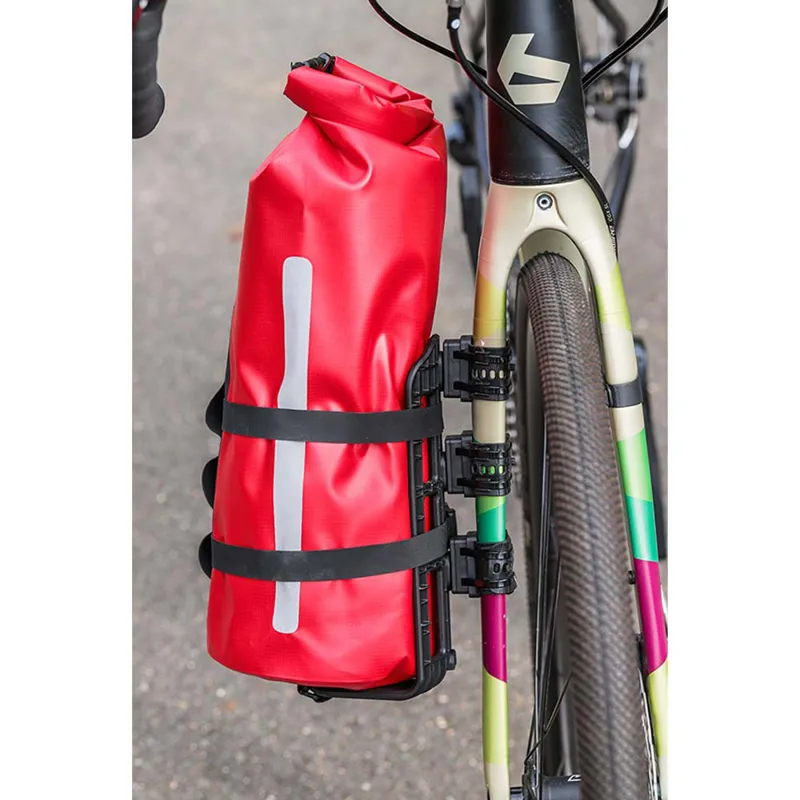 Zefal Z Adventure Fork Pack Front Bag + Holder in Black/Red-2
