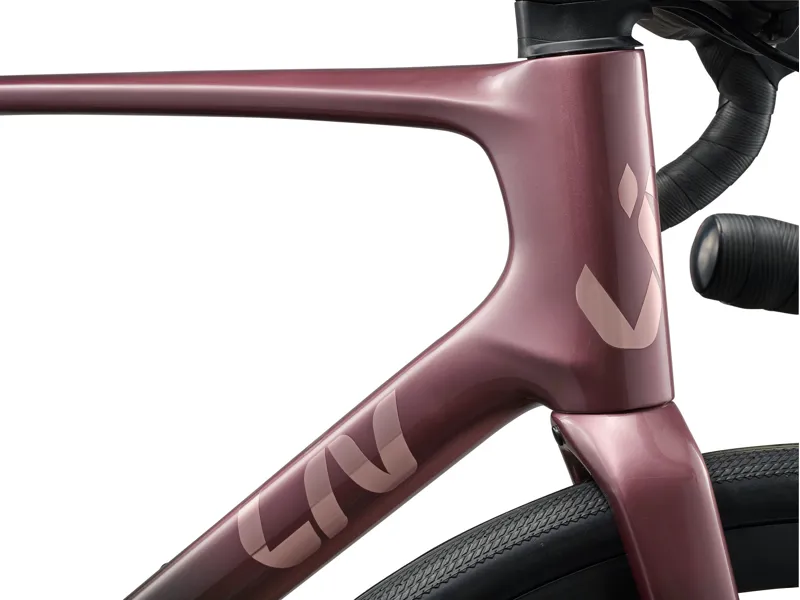 Liv Avail Advanced 1 Road Bike 2026 in Iron Rouge/Carbon-3