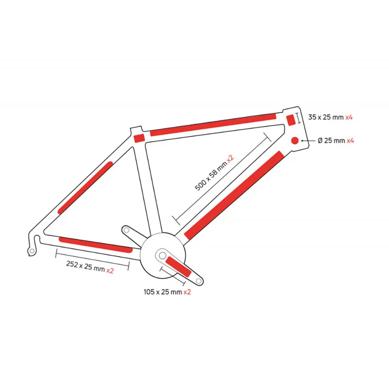 Zefal Skin Armor Large Frame Protector in Clear Matte-1