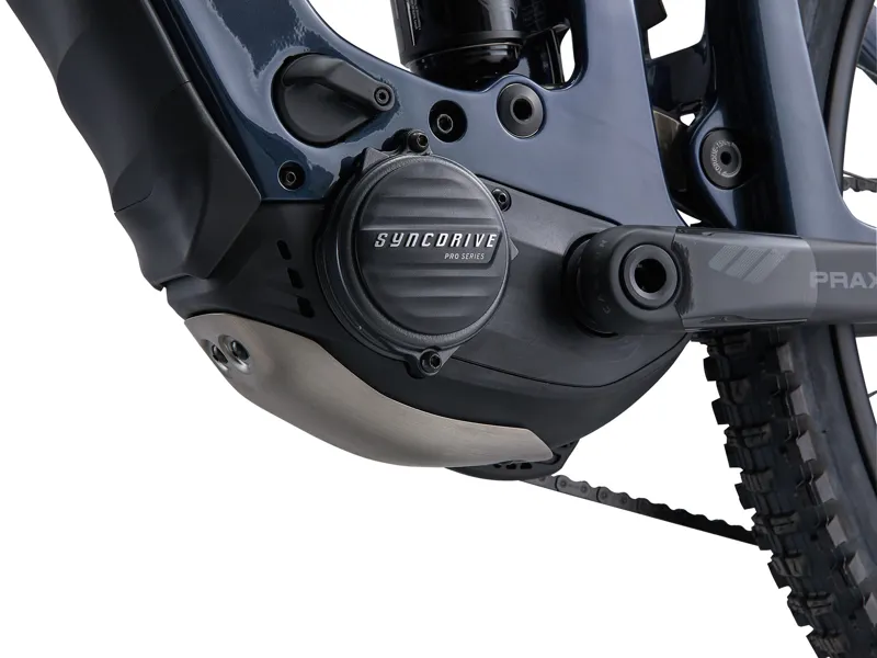 Giant Reign Advanced E+ 0 Electric Full Suspension Mountain Bike 2026 in Purple Haze/Metallic Navy-5