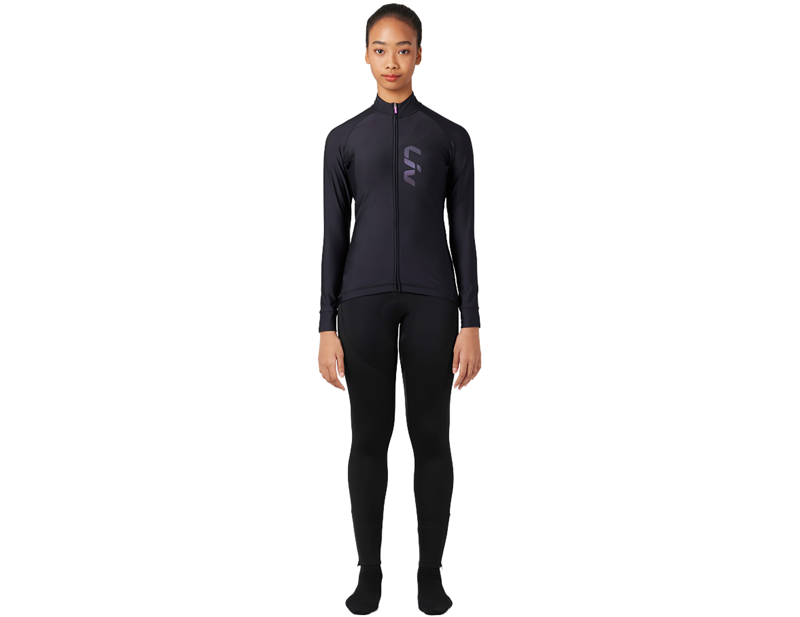 Liv Race Day Long Sleeve Jersey in Black-2