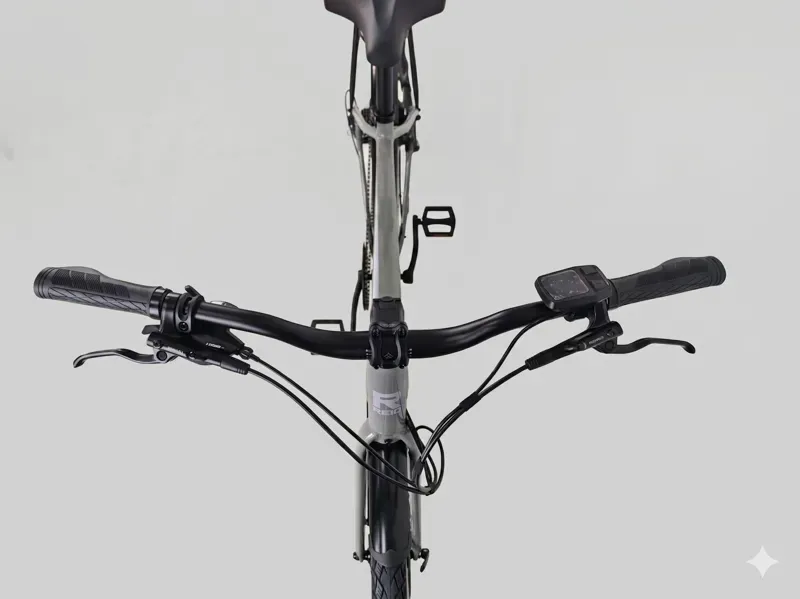 Reid Pulse Stand over 700C 47 cm Hybrid Electric Bike 2027 in Grey-3