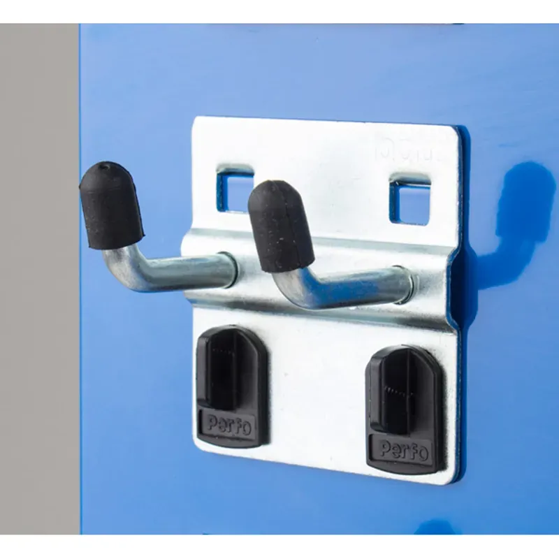 Park Tool 5 Pack 25mm Toolboard Double Hook in Silver