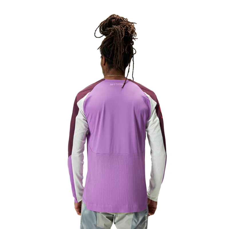 Endura MT500 Burner Lite Long Sleeve Jersey in Thistle-4