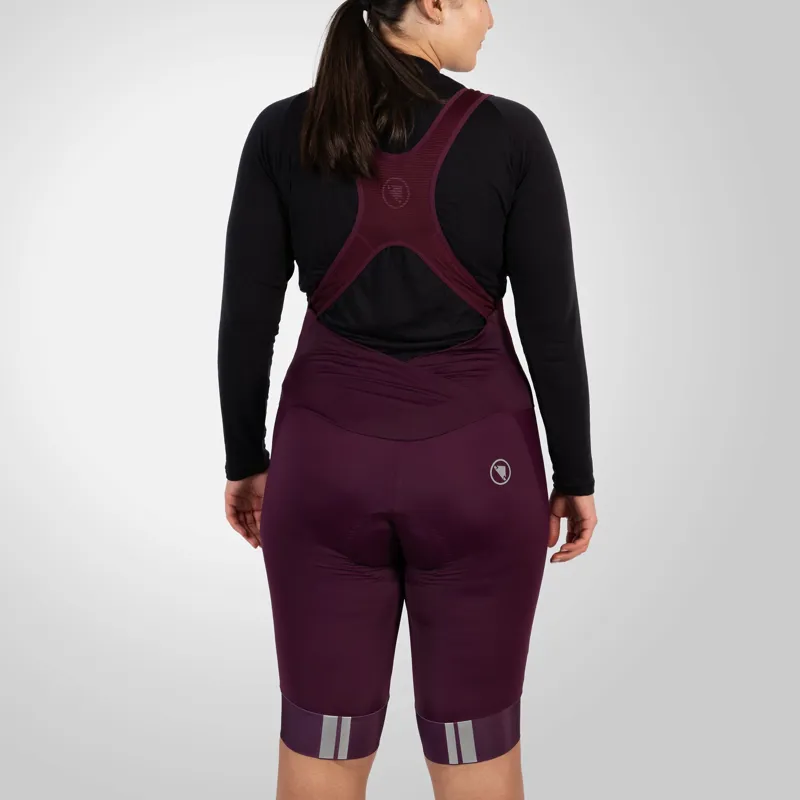 Endura Women's FS260 Bibshort DS in Aubergine-3