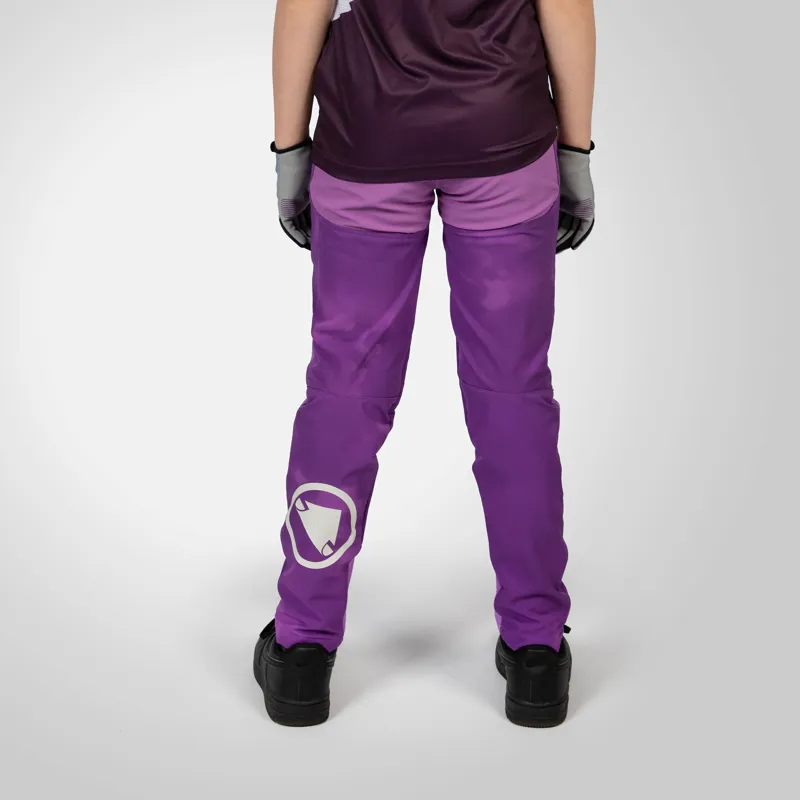 Endura Kid's MT500JR Burner Pant in Thistle-2