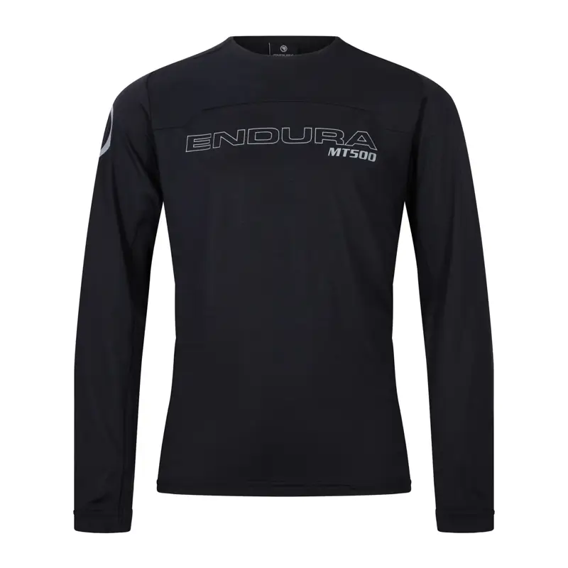 Balfes Bikes Endura Kid's MT500 Burner Long Sleeve Jersey in Black | Free postage over £30, £10 off first order, price match & 0% finance.