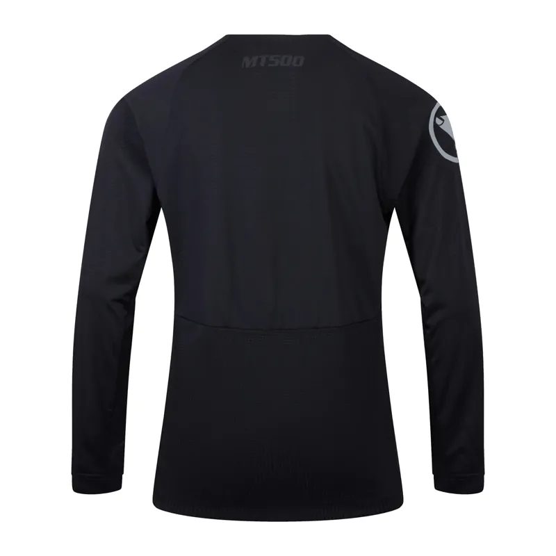 Endura Kid's MT500 Burner Long Sleeve Jersey in Black-1