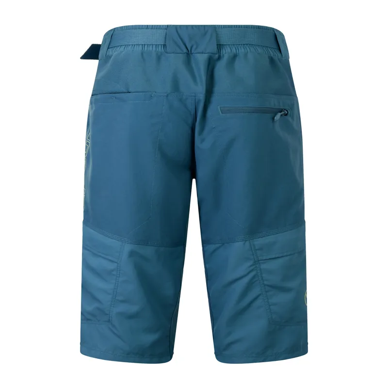 Endura Hummvee Short with Liner in Blue Steel-1